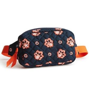 NWT Vera Bradley Floral Belt Bag with Orange Accents